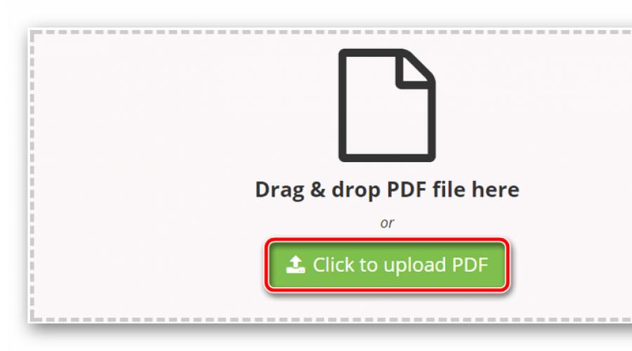 Küçük pdf dönüştürücü.  PDF dosyalarını çevrimiçi açın
