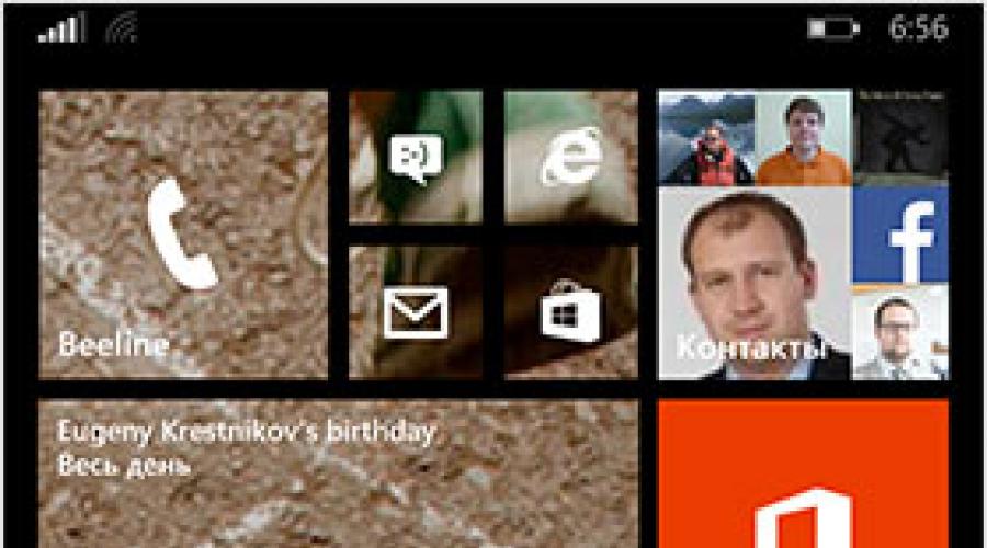 Installera Windows Phone på Android.  Installera Windows Phone på Android Beskrivning av några av funktionerna som ägaren av enheten får med det nya skalet