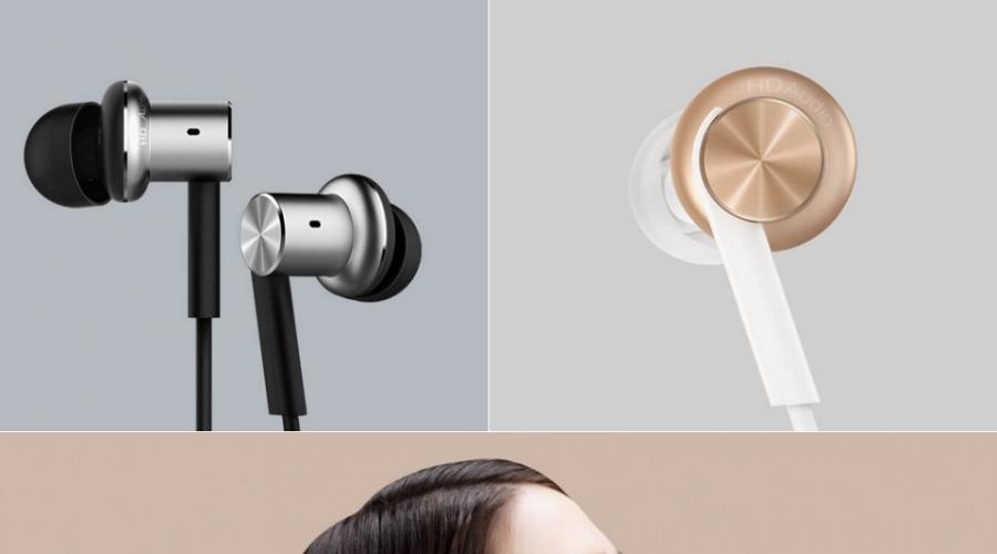 Melyik a legjobb xiaomi fejhallgató?  Xiaomi fejhallgató - az akusztikus vonal áttekintése