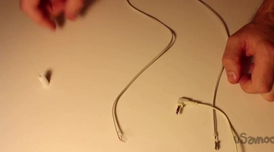 DIY lapel microphone.  How to make a lavalier stereo microphone with your own hands