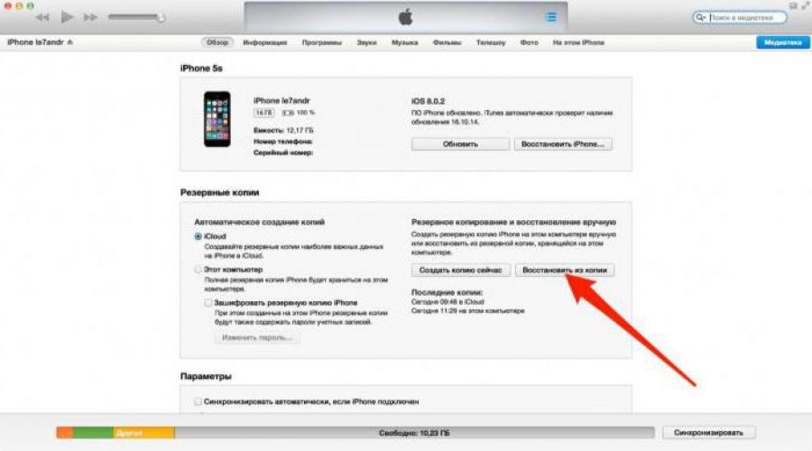 Как восстановить iphone 3gs после неудачной прошивки. Восстановление прошивки iPhone, iPod touch или iPad в Windows