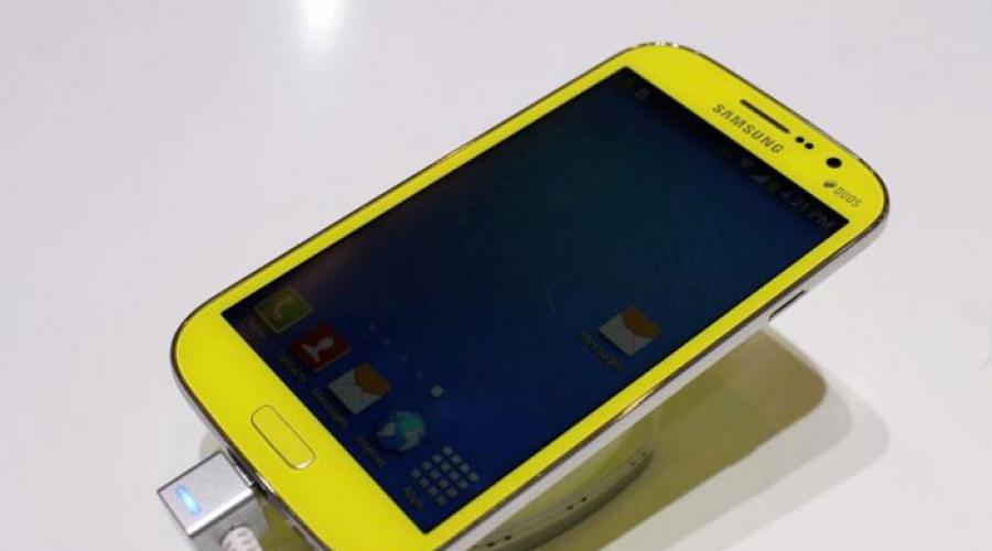 Smartphones samsung galaxy grand neo.  Samsung Galaxy Grand Neo recension – stor och billig