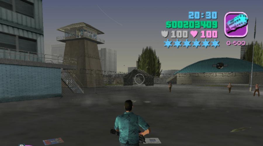 Cheat untuk mobil Vice City.  Kode cheat GTA Vice City – daftar lengkap