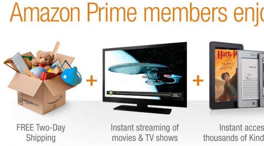 Egy hét az Amazon Prime internetes szolgáltatáson.  Mi az Amazon Prime és miért előnyös?