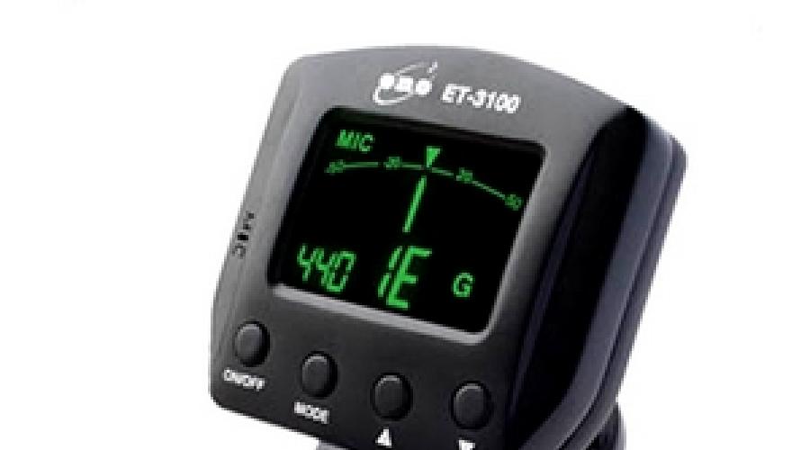 What is a guitar tuner?  Does a guitarist need a chromatic tuner? A simple digital guitar tuner.