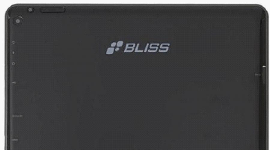 Overview of the tablet Bliss Pad A9730 (Bliss Pad A9730) and its specifications.  Overview of the tablet Bliss Pad A9730 (Bliss Pad A9730) and its specifications Description of the technical characteristics of Bliss Pad A9730