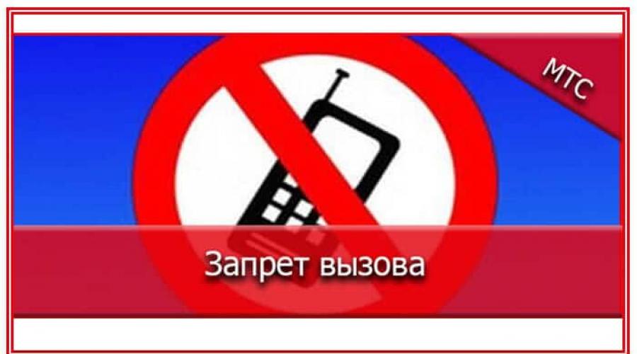 Запрет звонков. Звонки запрещены.