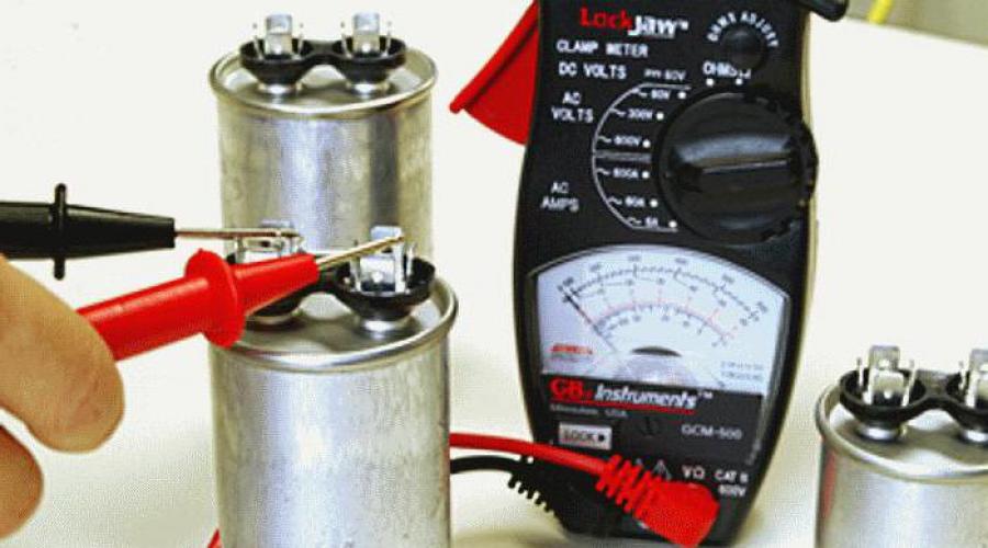 How to test a solid capacitor.  How to check the performance of a capacitor using a multimeter