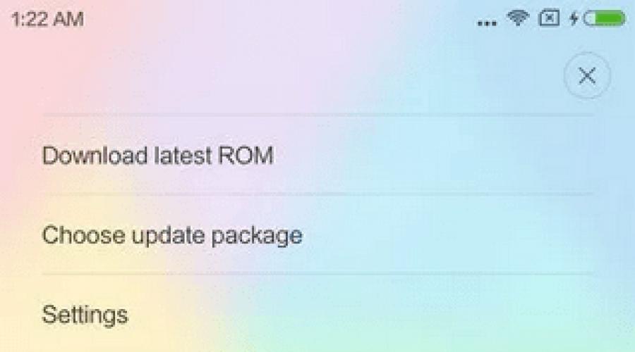 Чому не оновлюється смартфон Xiaomi?  Оновлення Xiaomi Redmi на Прошивці MIUI Як скинути оновлення на xiaomi.